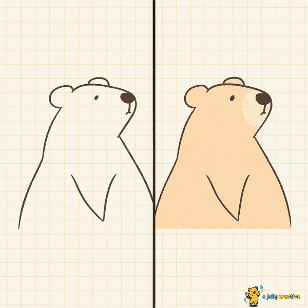 Standing Bear Drawing-idea-1